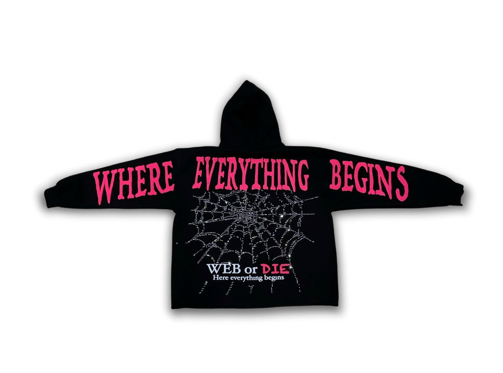 Pink Bling Hoodie- Limited Edition — Yeshivat He'Atid